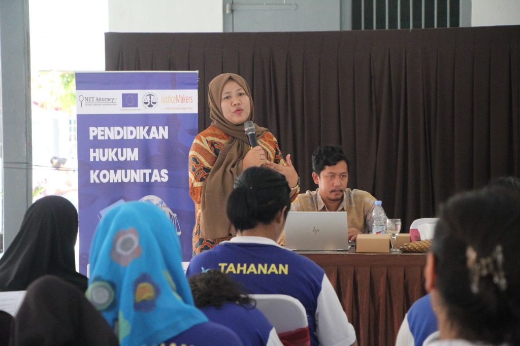 Eti Oktaviani, S.H. selaku Justice Maker